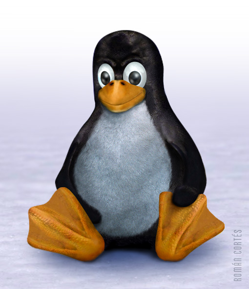 Tux Untooned